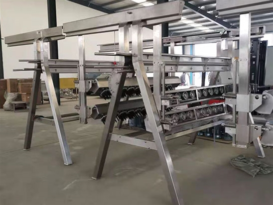 立式脱毛机调试发货